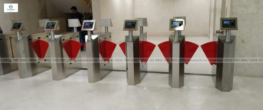 Thi công Flap Barrier