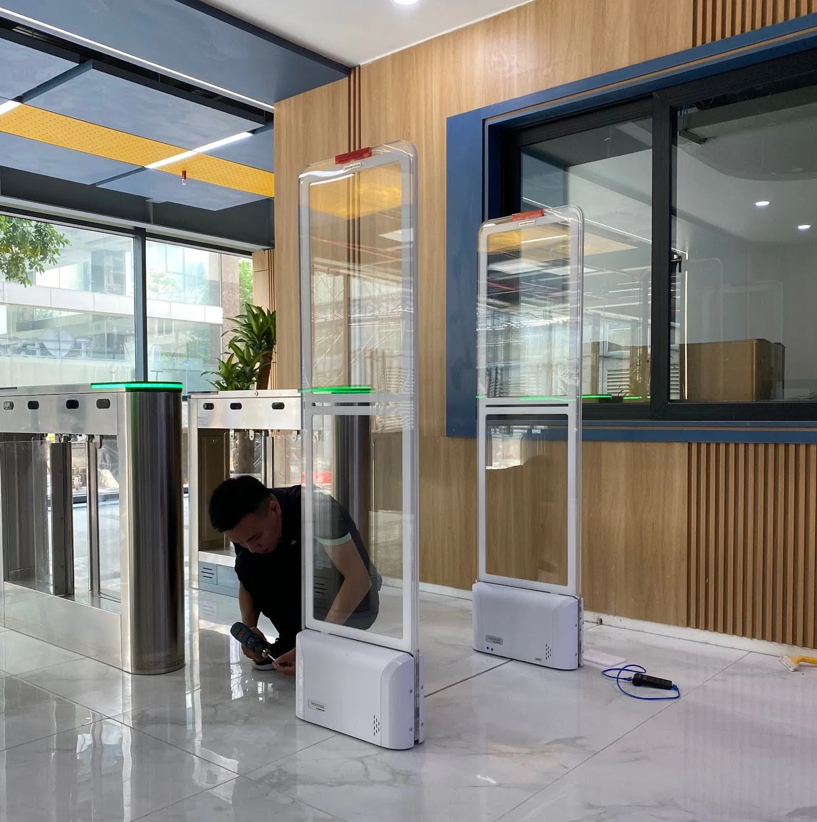 cấp độ bảo trì cổng từ an ninh