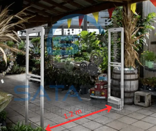 Khoảng cách lắp ráp cổng từ an ninh