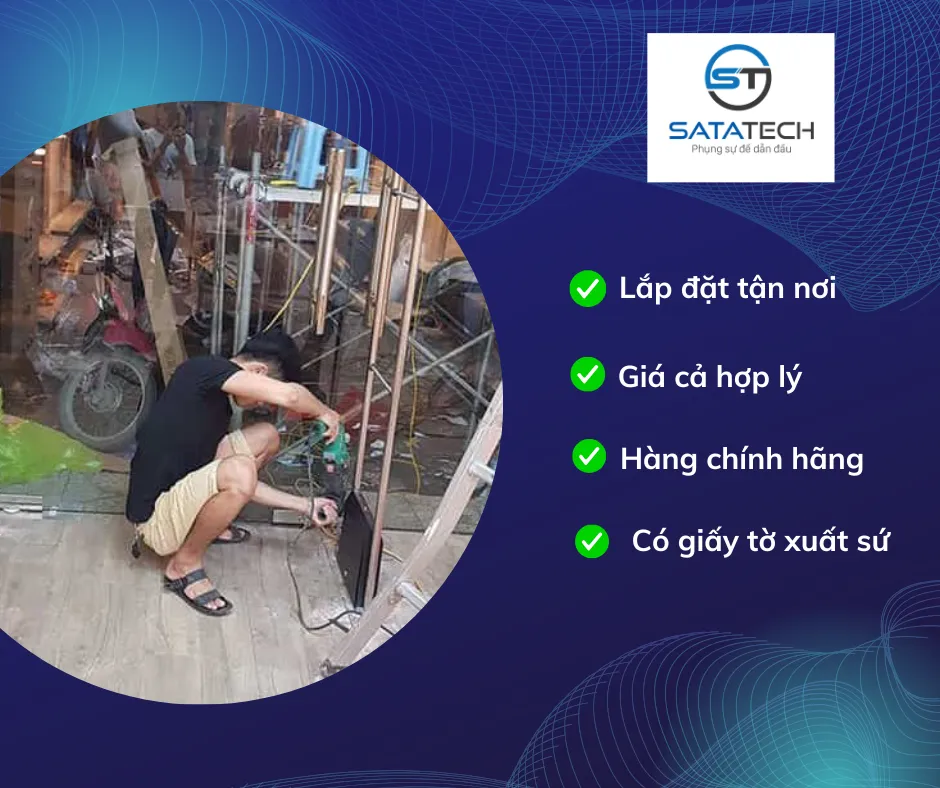 lắp đặt cổng từ an ninh Cần Thơ tại SATATECH