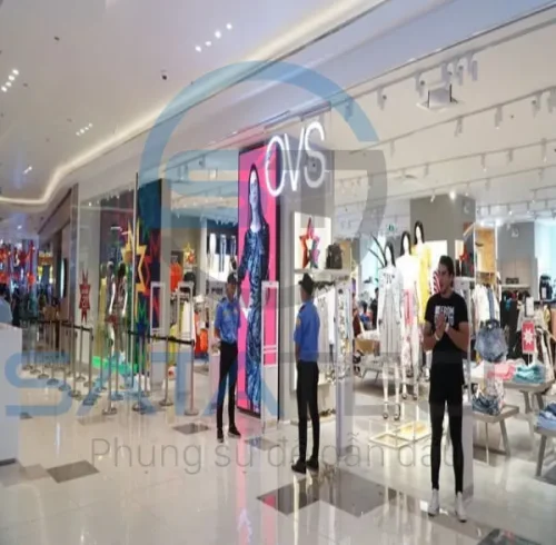 Cổng từ an ninh cho shop thời trang