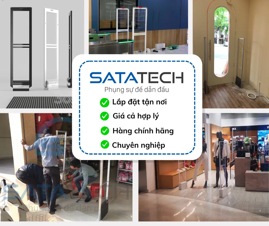 lắp đặt cổng từ an ninh Hà Nội