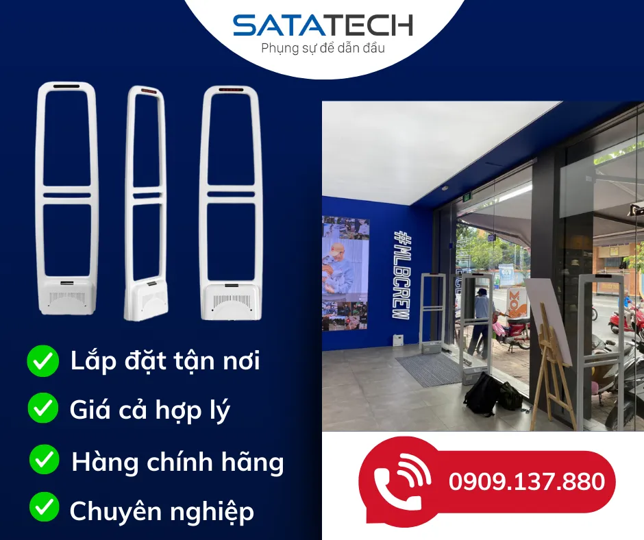 lắp đặt cổng từ an ninh Hải Phòng